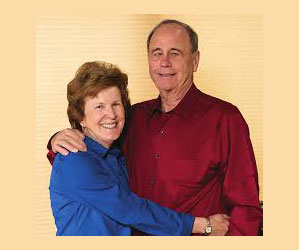 Photo of Gerald (Jerry) and Barbara Landgraf. Link to their story